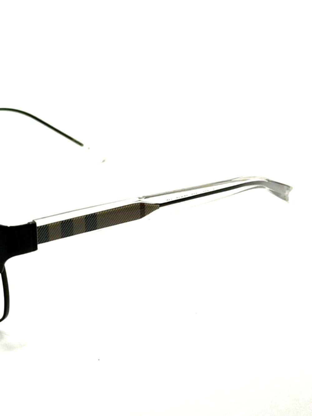 BURBERRY B 1289 1007 MATTE BLACK UNISEX EYEGLASSES 55MM 16 140 - Picture 2 of 9